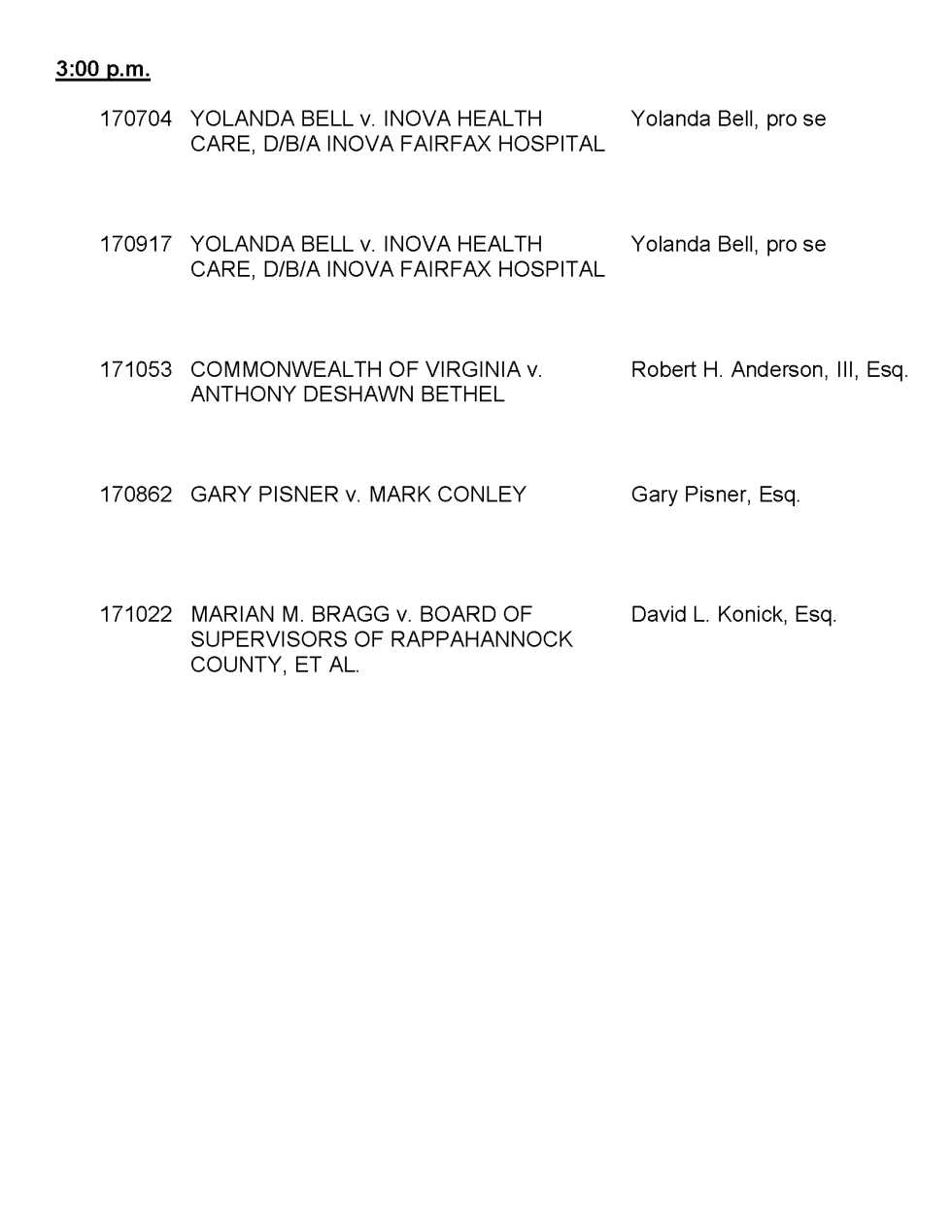 Supreme Court of Virginia - December 5, 2017 Docket-1_Page_3